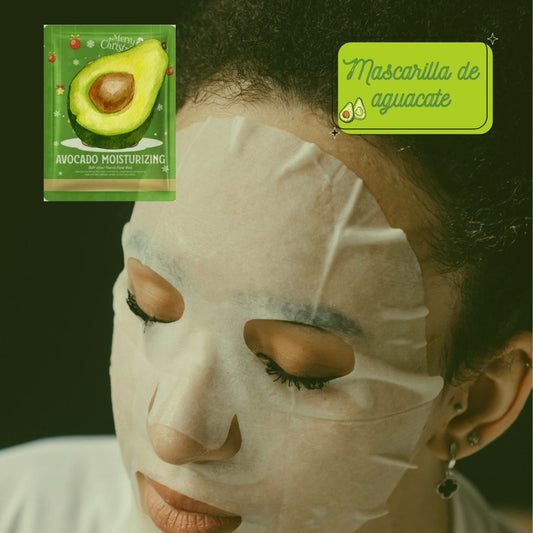 MASCARILLA EN VELO DE AGUACATE