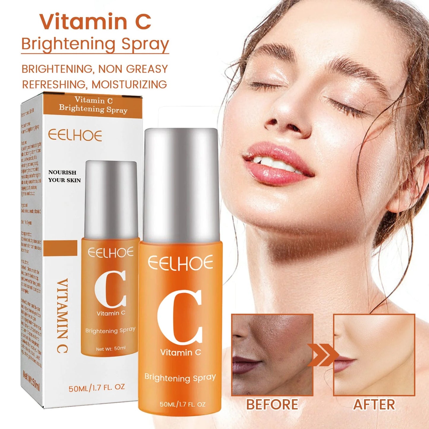 Spray facial Hidratante con vitamina C